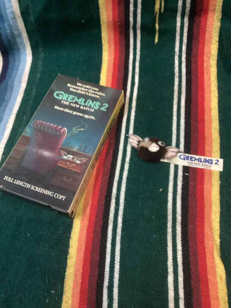 激レア　グレムリン2 ワーナー・ブラザース　販促用　ブロック　バスター
