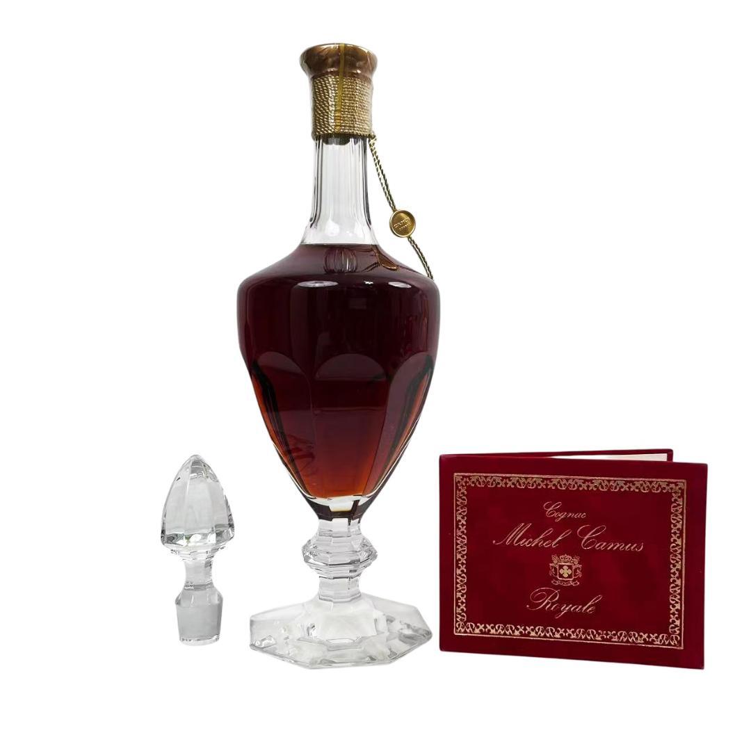CAMUS カミュ ミシェル ロイヤル バカラ クリスタルボトル 冊子・替え栓