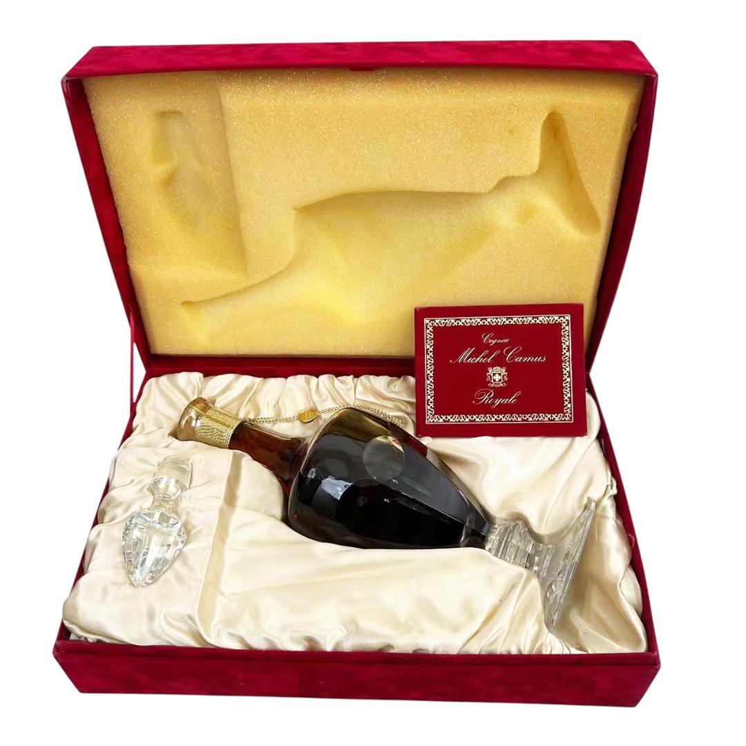 CAMUS カミュ ミシェル ロイヤル バカラ クリスタルボトル 冊子・替え栓