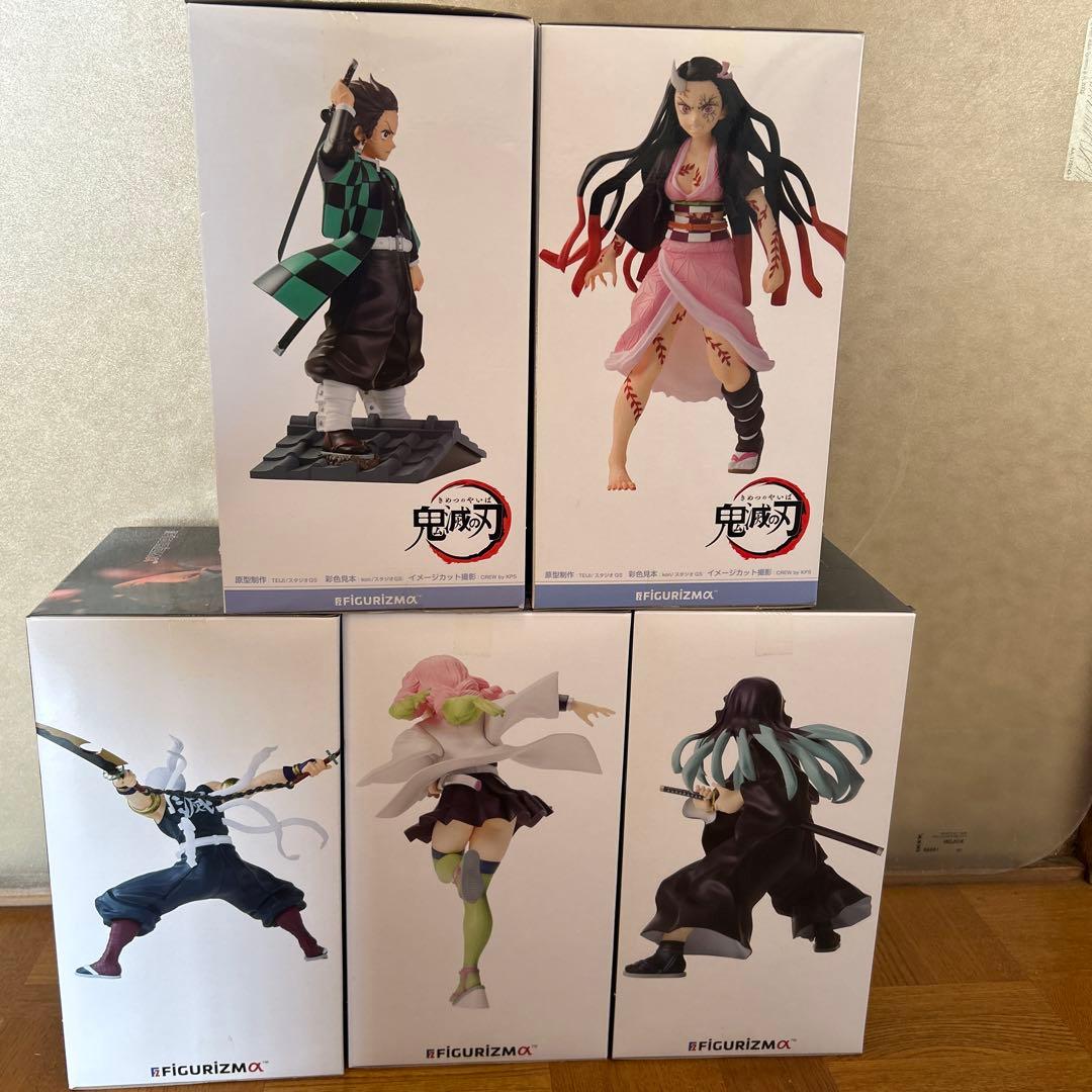 鬼滅の刃 FIGURIZM α 5体セットまとめ売り