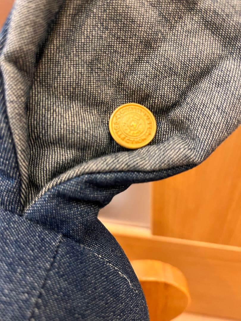 超希少⭐︎新品同様ミキハウス⭐︎ぬいぐるみ　うさぎ　デニム