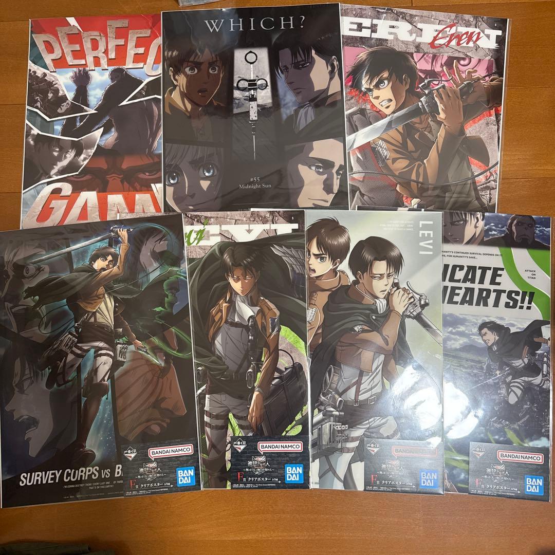 一番くじ 進撃の巨人 ～獣の巨人は俺が仕留める～ ABCDラストワン等30種