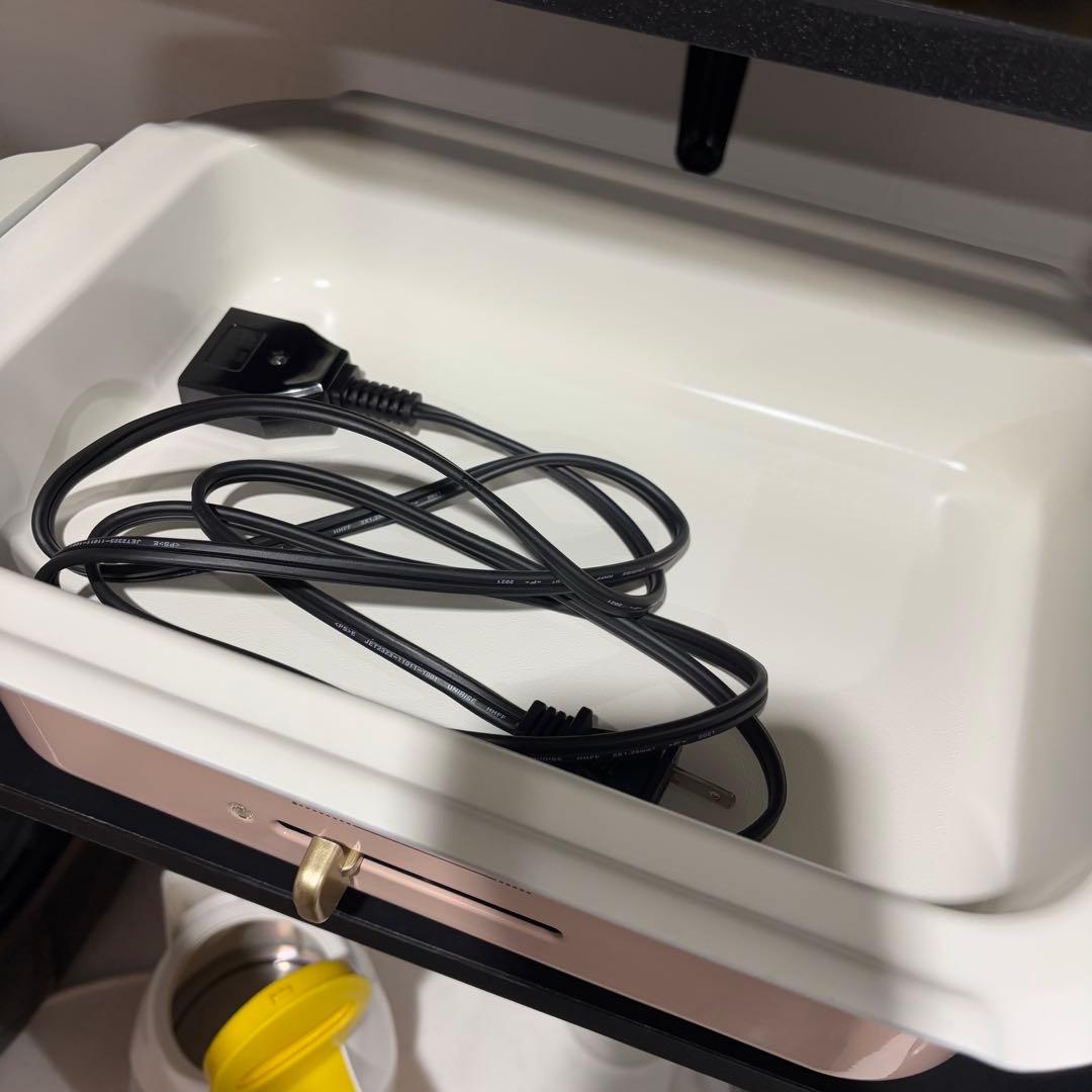 BRUNO コンパクト ホットプレート 鍋プレート付き