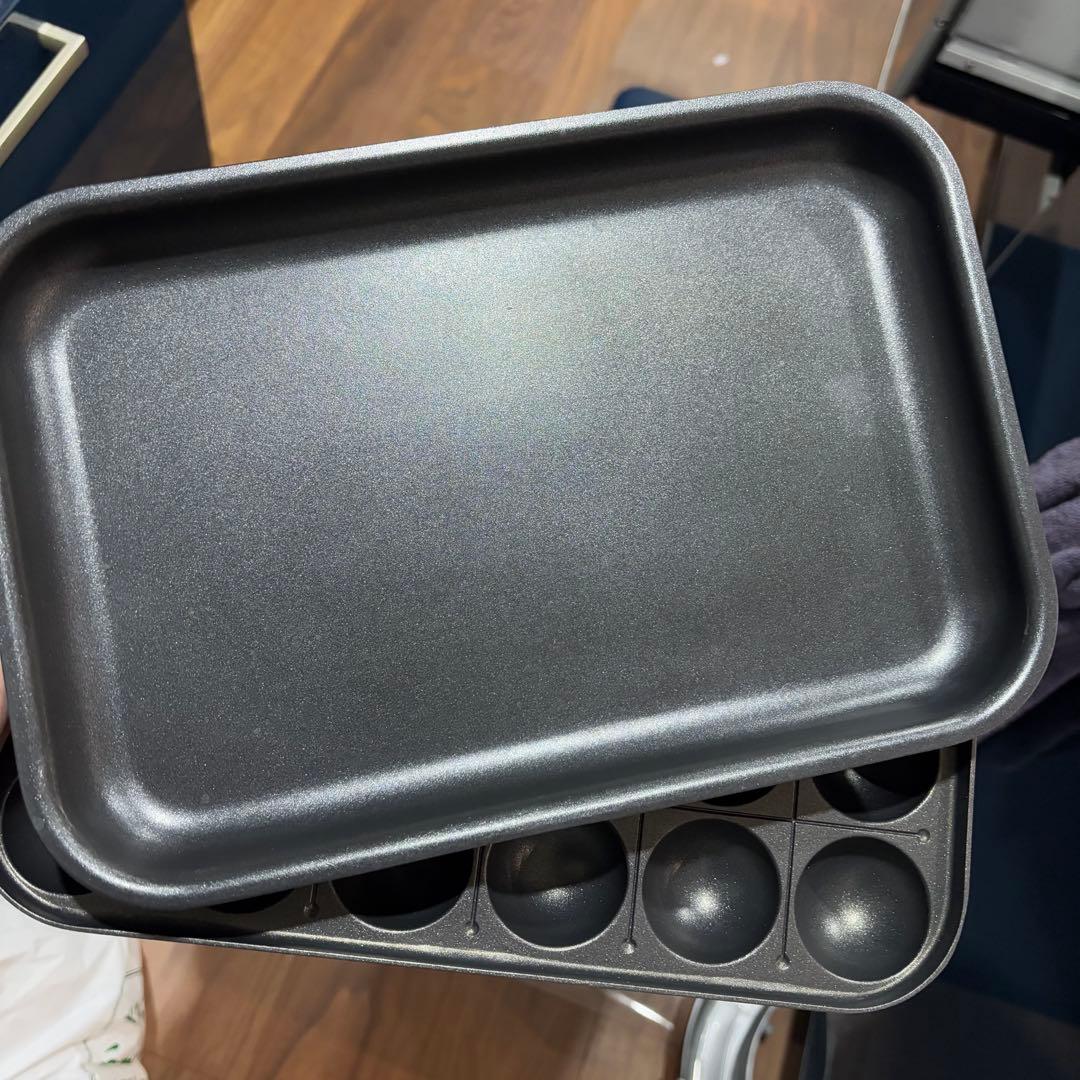 BRUNO コンパクト ホットプレート 鍋プレート付き