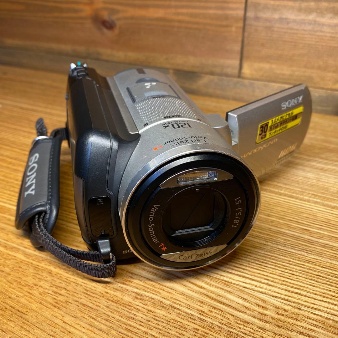 【動作良好】 SONYソニー DCR-SR100 HDD ビデオカメラ