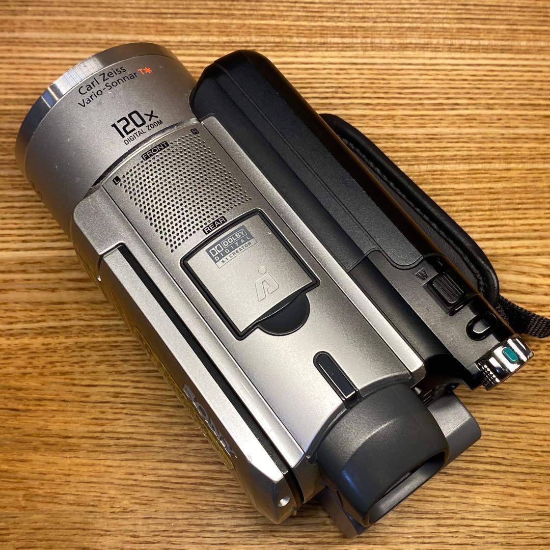【動作良好】 SONYソニー DCR-SR100 HDD ビデオカメラ