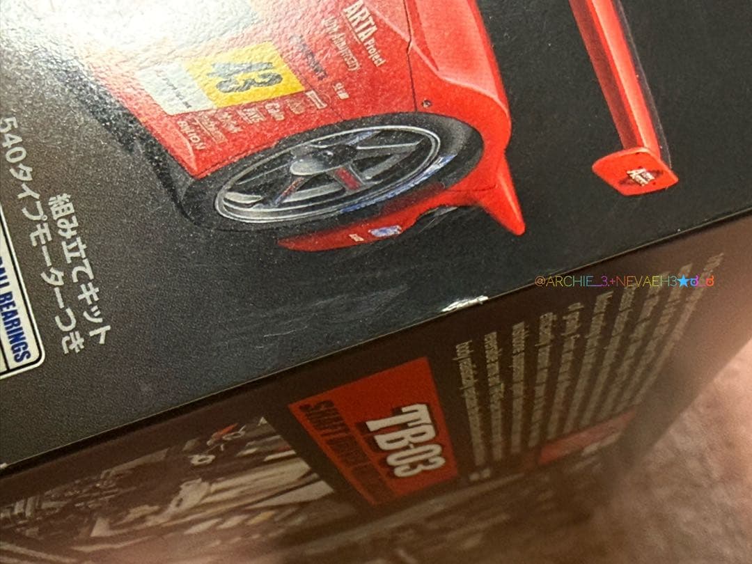 【未開封・ラスト１台】タミヤ★ARTA Garaiya TB-03シャーシ