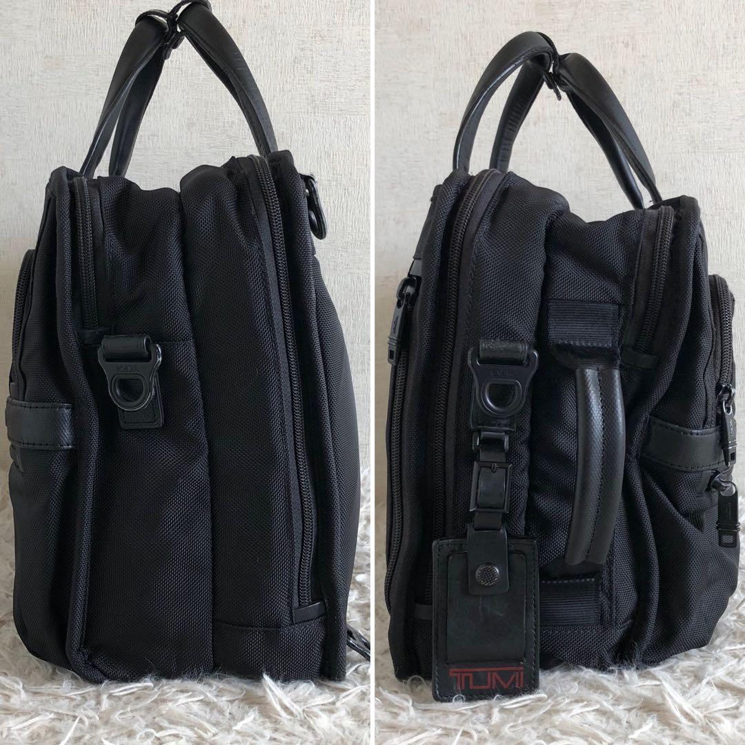 【3way】トゥミ　ビジネスバッグ　リュック　黒　バリスティックナイロン