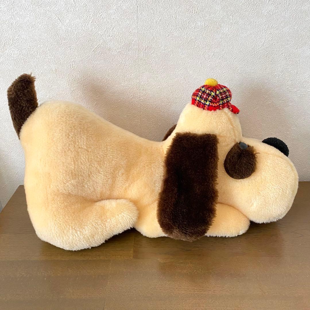 創美社 トイ 謹製 オリジナル ぬいぐるみ 帽子 犬 レトロ ヴィンテージ