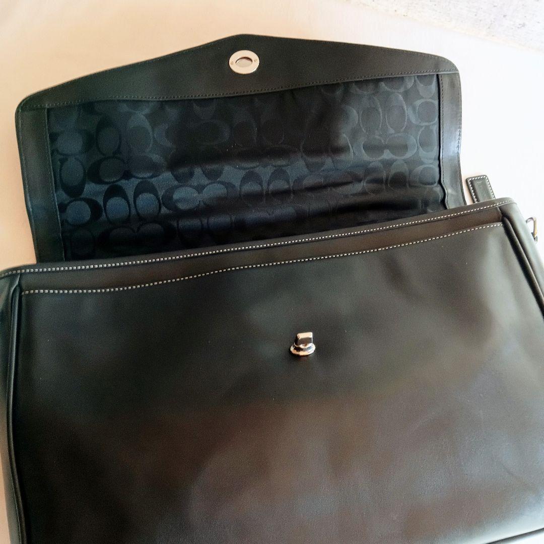 良品 コーチ 2way レザー ショルダー ハンドバッグ 鞄 レディース メンズ