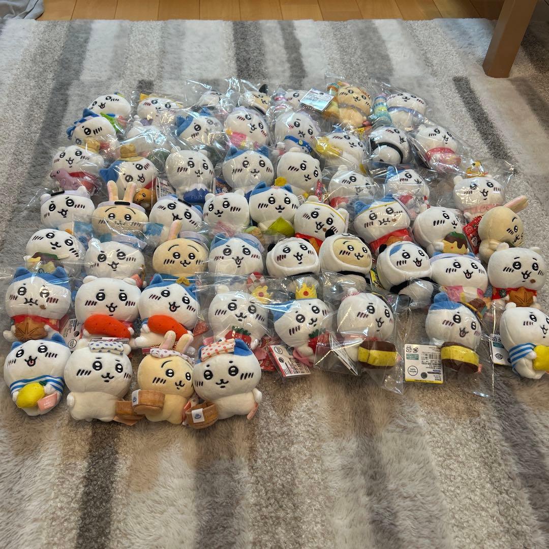 ご当地ちいかわぬいぐるみ 50体セット 開封済み／バラ売り不可