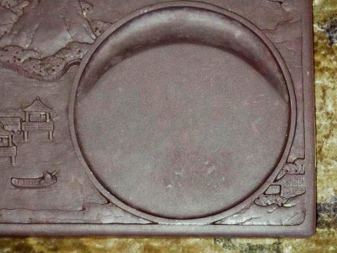 ♥硯　中国　端渓硯　１４５０ｇ　端渓　古玩　骨董品