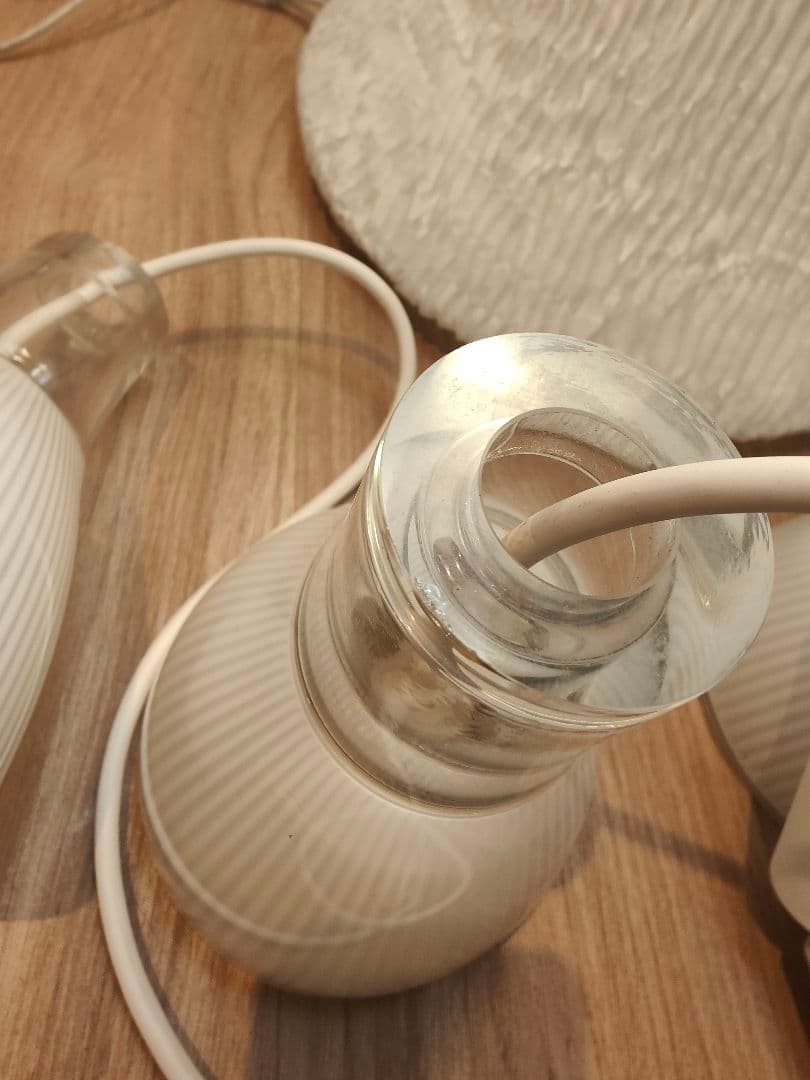 Panasonic ガラス ペンダントライト HED1245E 3個セット 照明