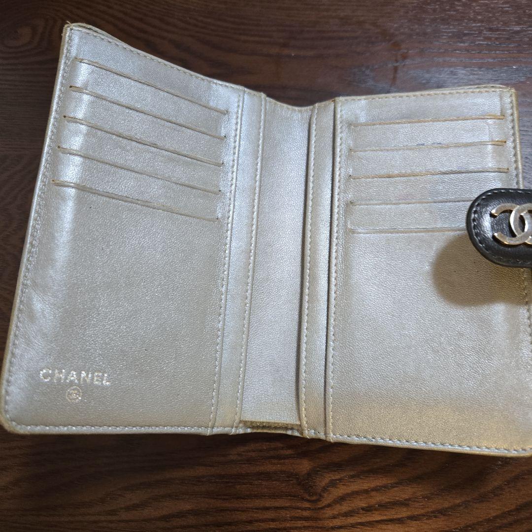 CHANEL　シャネル　カメリア　財布