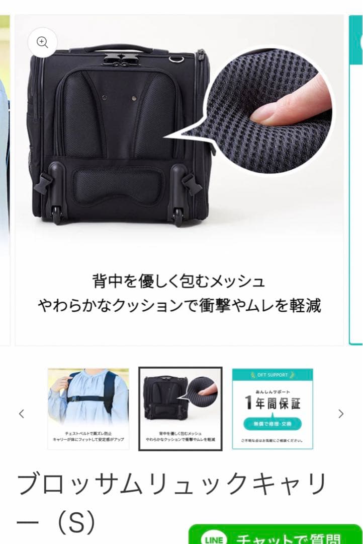 ブロッサム リュックキャリー（S） 猫 犬