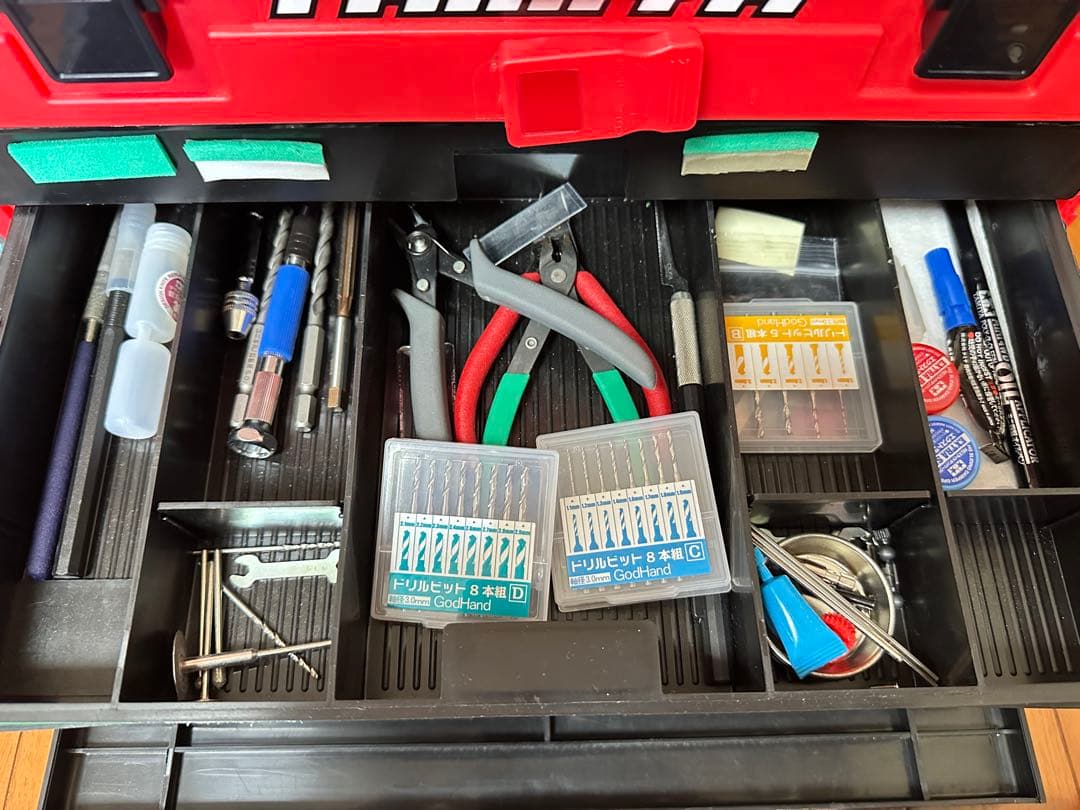 ミニ四駆引退セット(プロクソンミニルータ、工具)