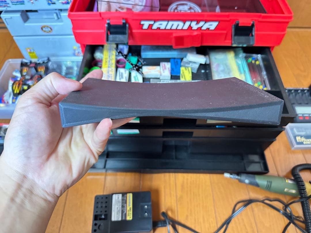 ミニ四駆引退セット(プロクソンミニルータ、工具)