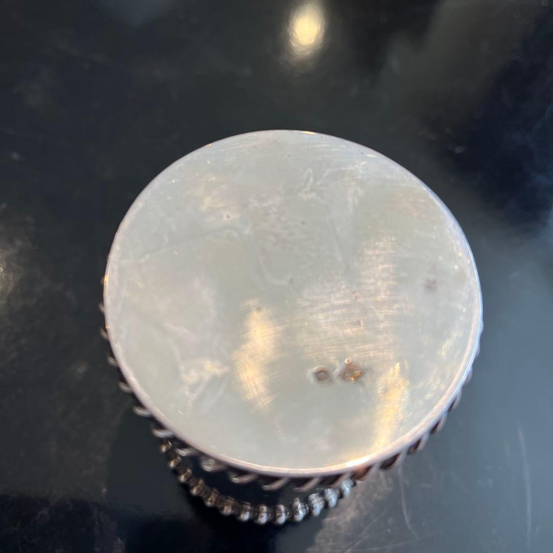 アンティーク　純銀　ティキャディ