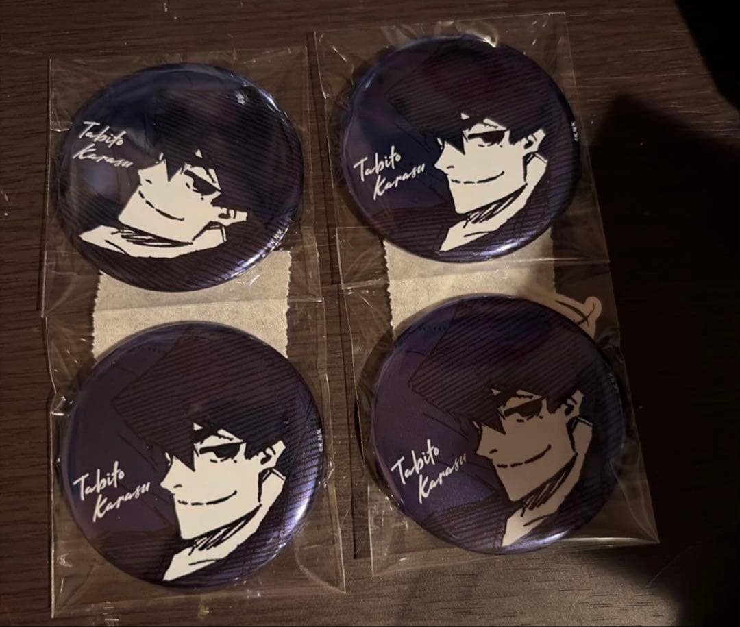 ブルーロック　烏旅人　缶バッジ　原作絵 19点　まとめ売り