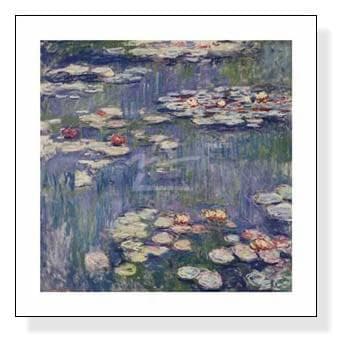 額装済/睡蓮 1916/クロード モネ/ポスター/インテリア/アート