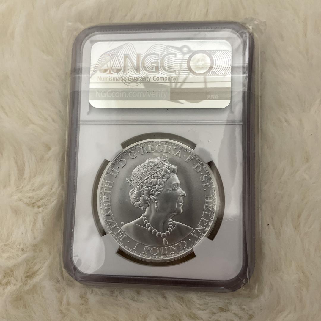 ☆ウナとライオン☆ NGC最高鑑定 MS70 2022 ファーストリリース 銀貨