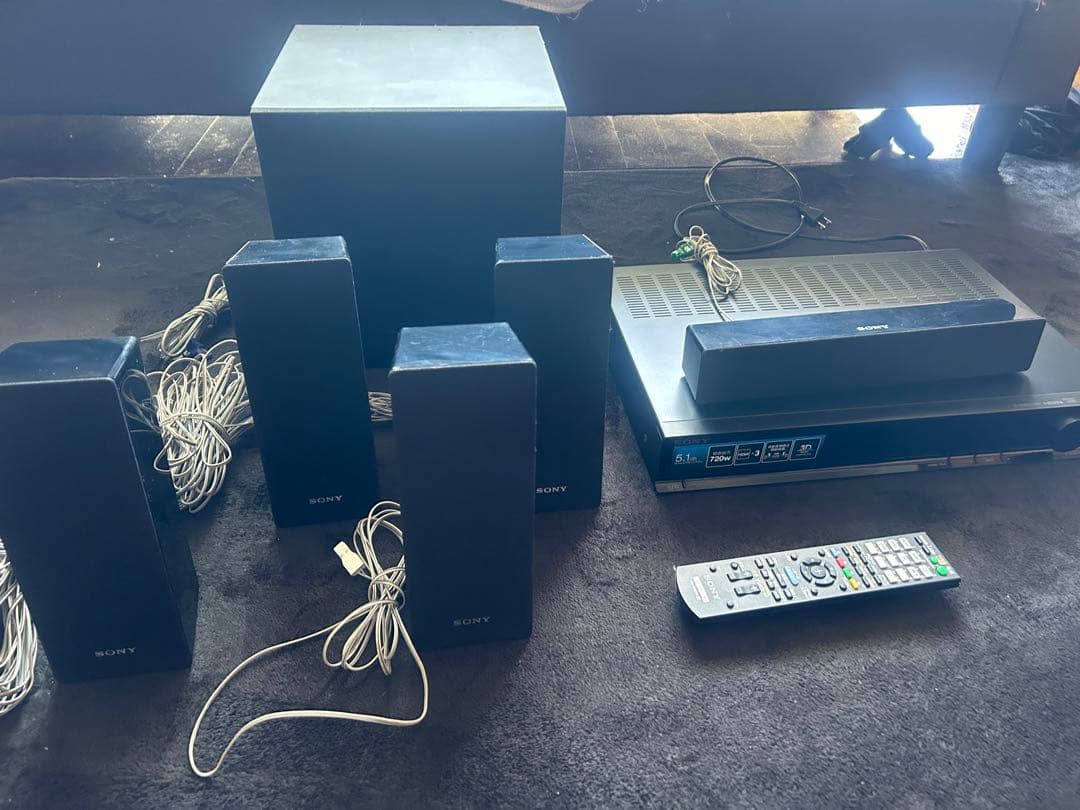 ホームシアター　Sony 5.1 STR KS380