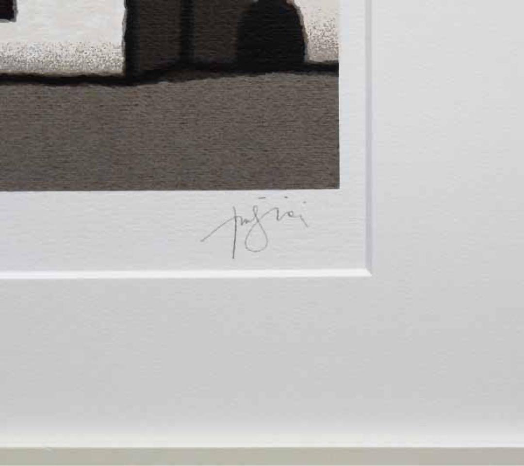 イタリアの人気画家 ティノ・ステファノーニ 可愛いらしい版画 シルクスクリーン