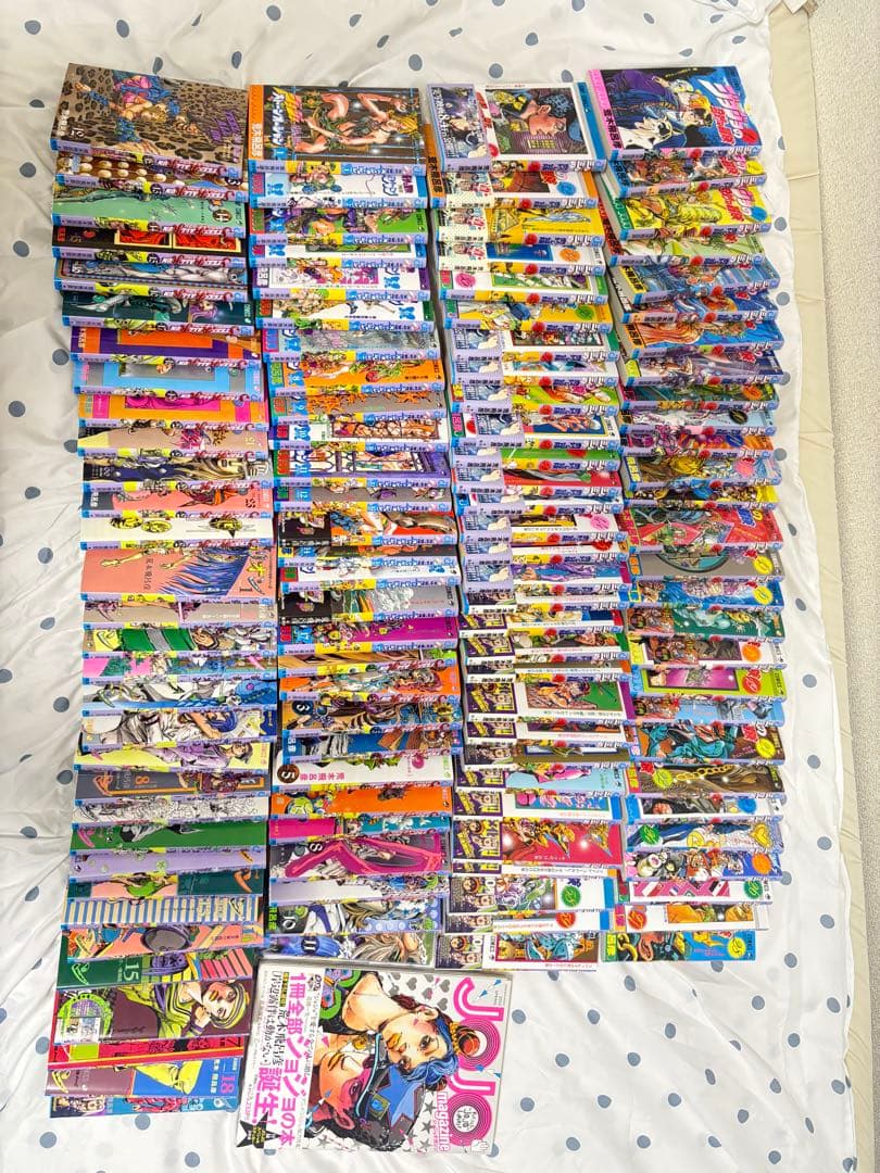 ジョジョの奇妙な冒険 1部~ジョジョリオン 119冊　全巻セット（数冊不足あり）