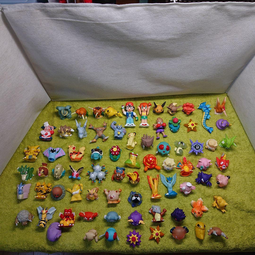 ポケモン キャラクター【ミニフィギュア】まとめ売り79体