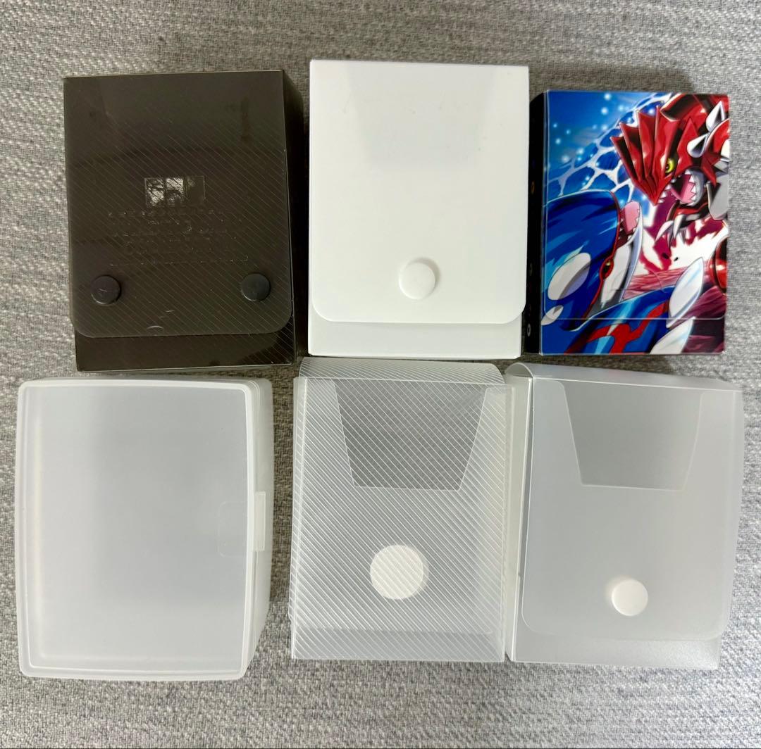 ポケモンカード　サプライ　引退品　スリーブ　　ファイル　ストレージボックス
