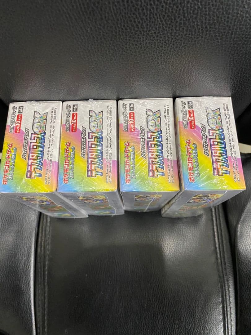 ポケモンカード　テラスタルフェス ex4BOX新品 シュリンク付き