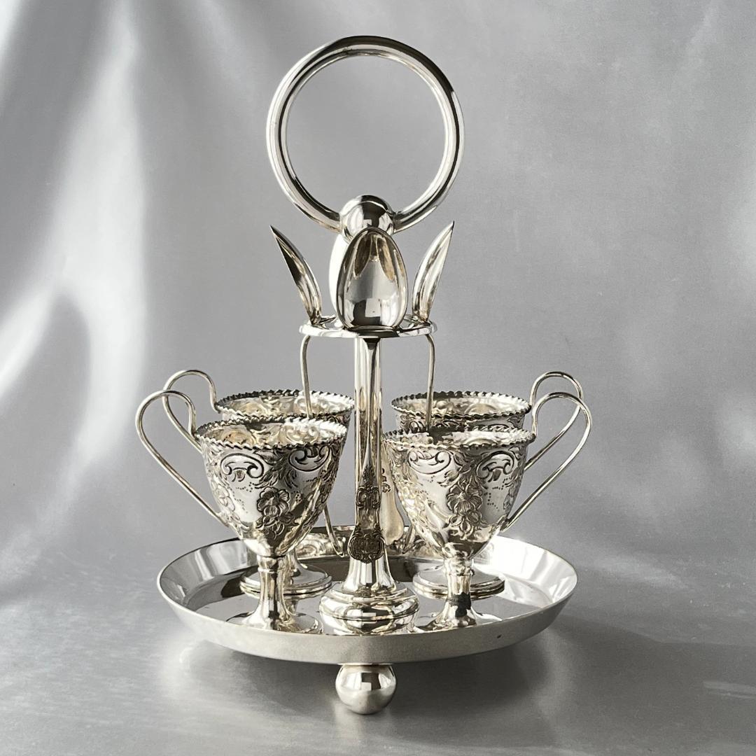 【英国】エッグクルーゼ / エッグセット エッグカップ / スプーン