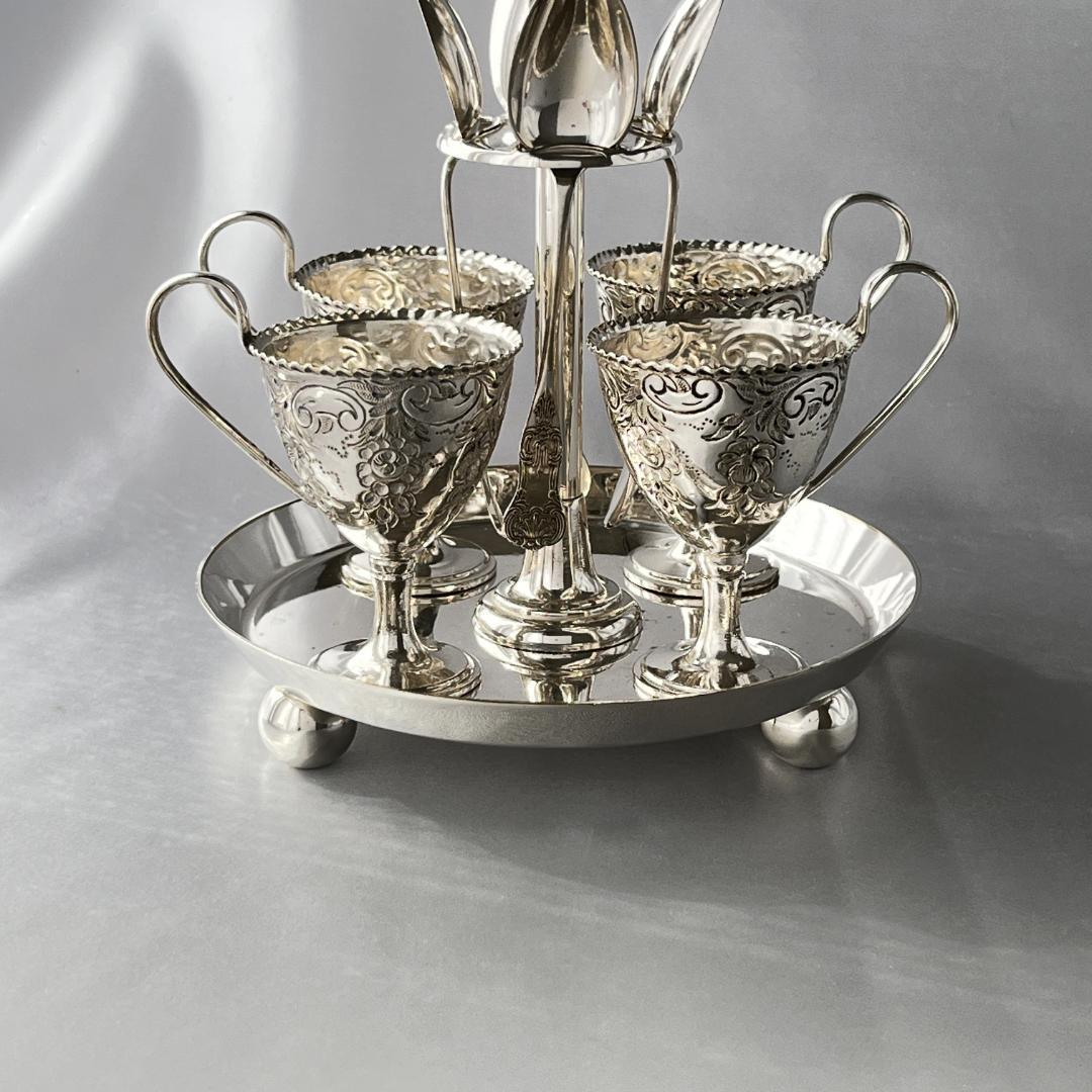 【英国】エッグクルーゼ / エッグセット エッグカップ / スプーン