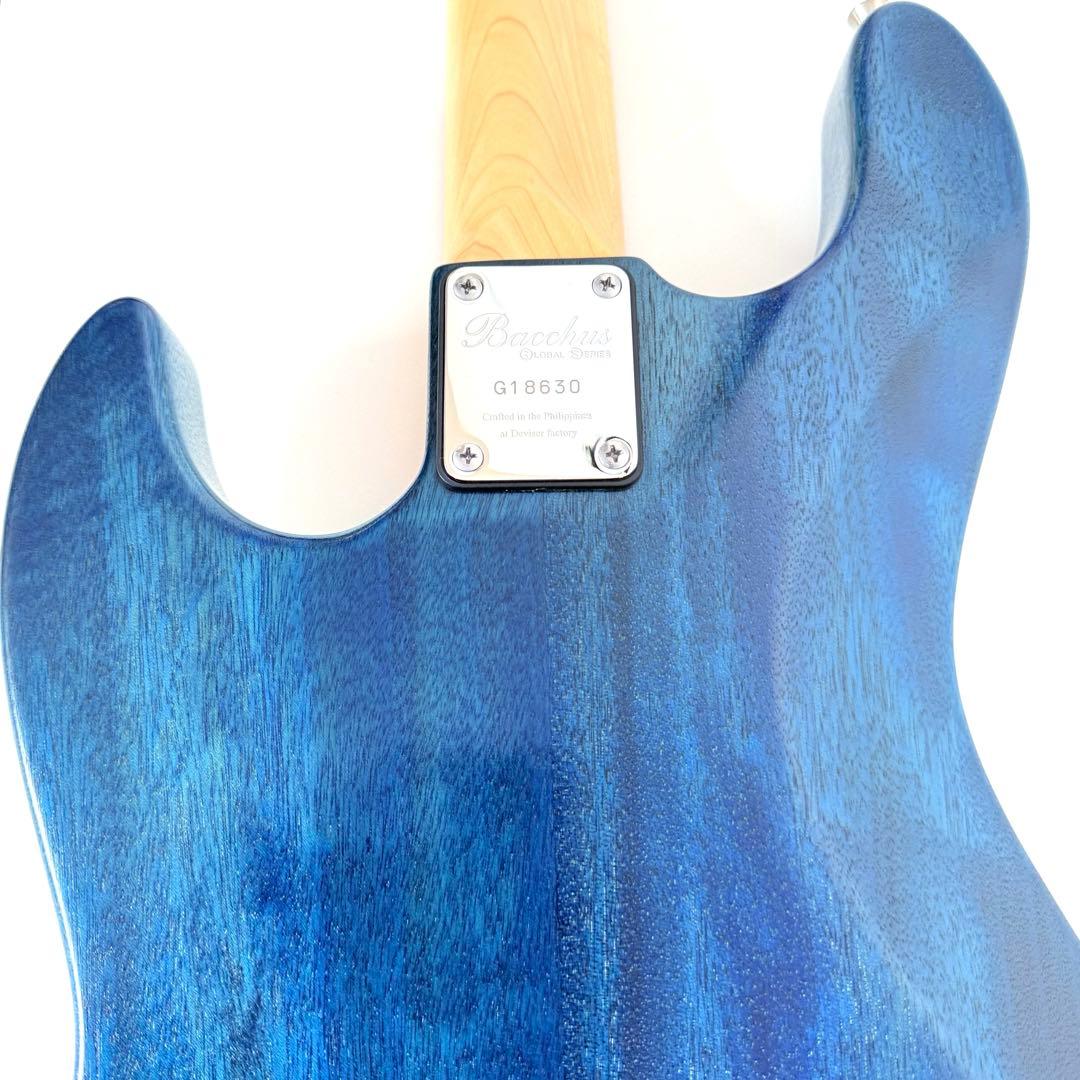 【美品】Bacchus WL-434 MAHO R BLU OIL バッカス