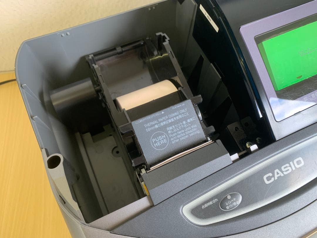 CASIO TK-110 多機能 レジスター キャッシュドロアー 鍵あり