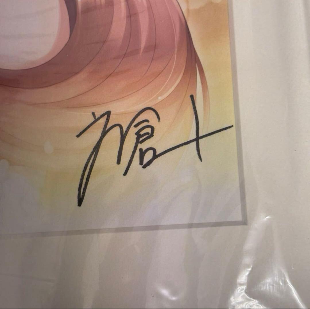 レア　狼と香辛料　直筆サイン　複製原画　10周年