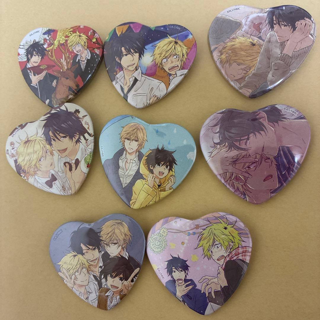 ひとりじめマイヒーロー　缶バッジ　ハート　まとめ