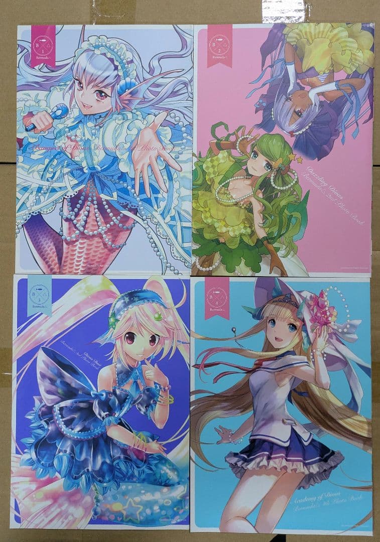 ヴァンガード　バミューダ△　写真集4冊　コンプリートセット