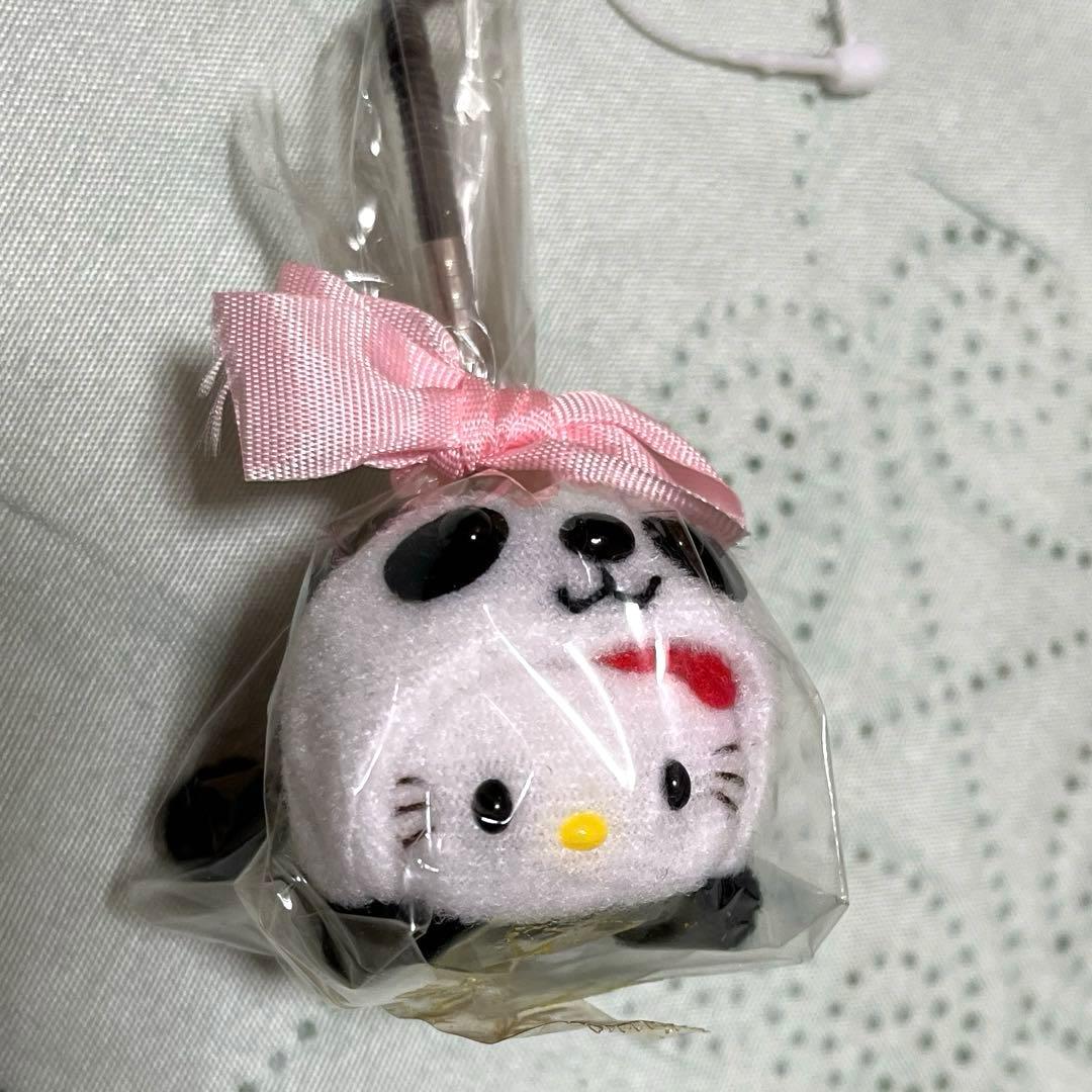 Hello kitty ストラップ(被り物キティ クリーナーストラップ)3個