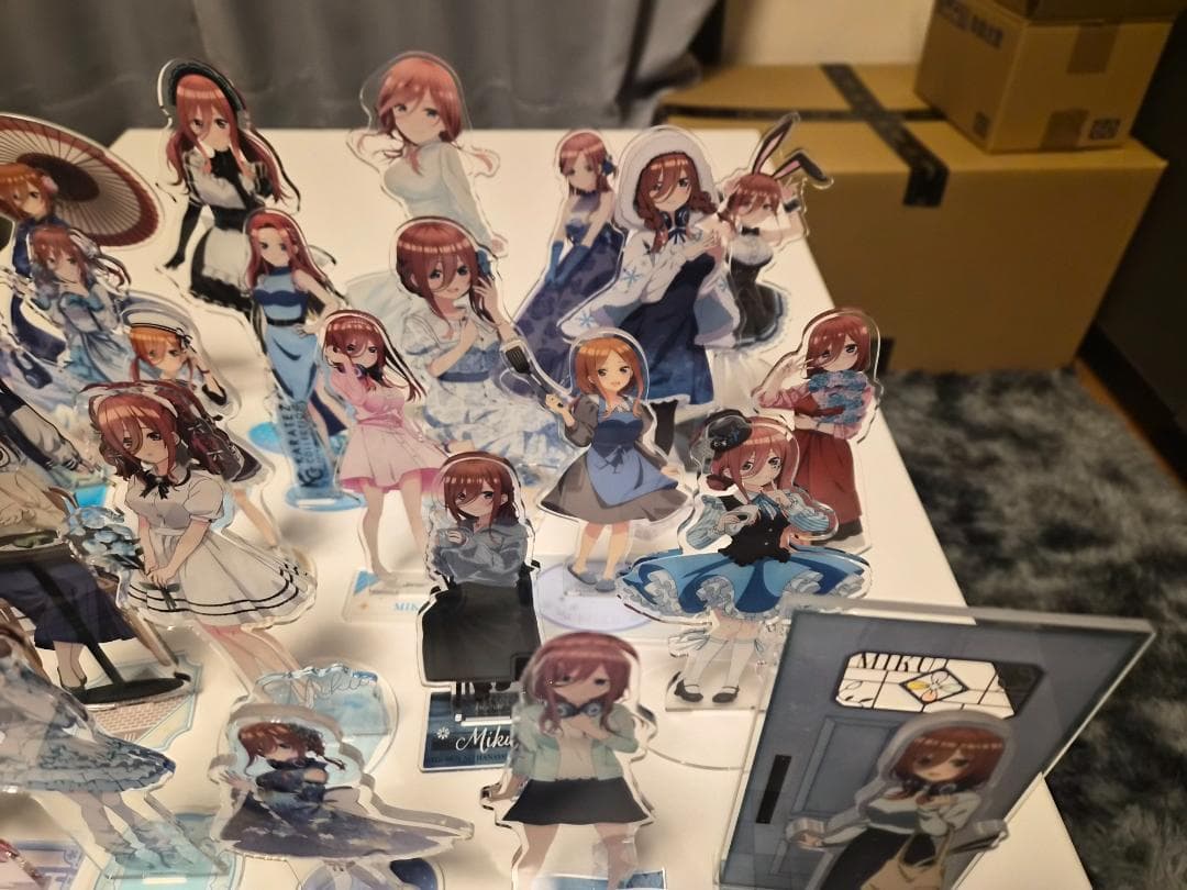 中野三玖 アクリルスタンドまとめ売り(38個)