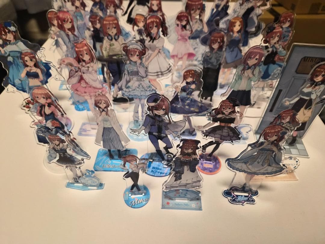 中野三玖 アクリルスタンドまとめ売り(38個)