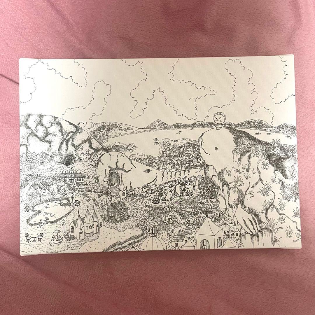 さくらももこ展　コジコジ　ミニチュアキャンバス　コジコジはコジコジの巻