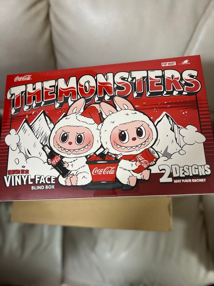 ぬいぐるみ POPMART The Monster Coca Cola