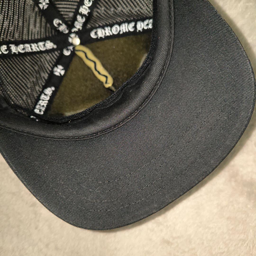 グ*ィ様 CHROME HEARTS トラッカーキャップ ブラック