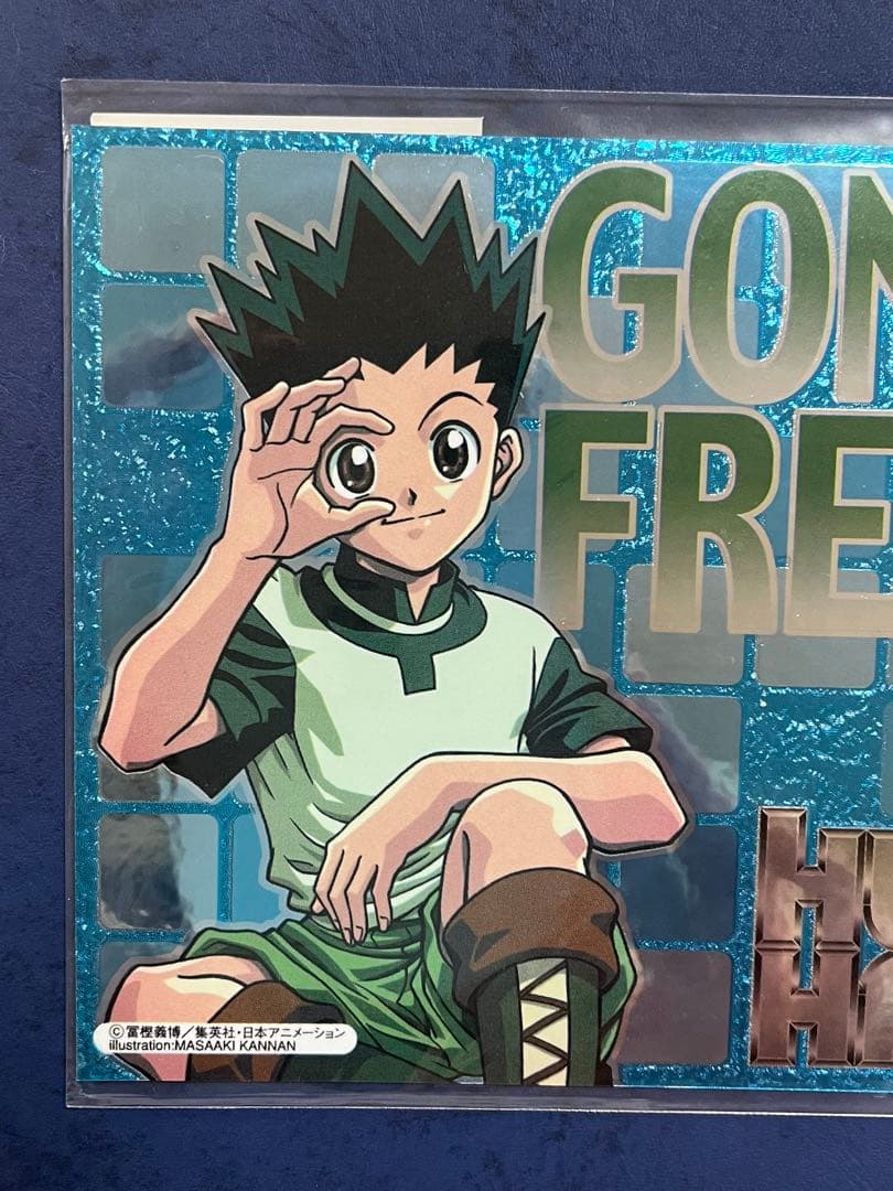 HUNTER×HUNTER ゴン　エッチングポストシール　【購入時袋入り】