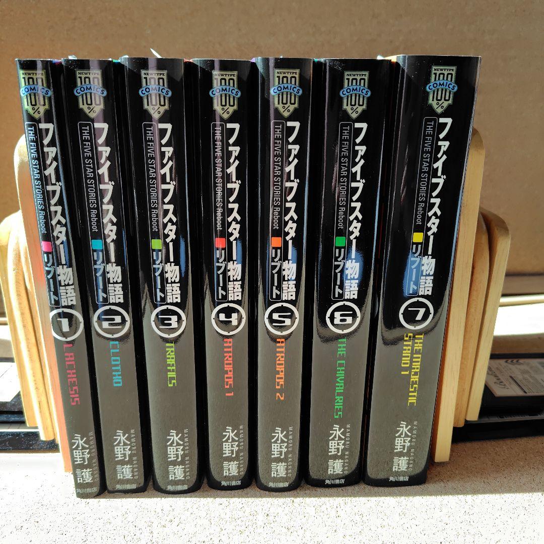 専用　ファイブスター物語(ストーリーズ) リブート 1〜7巻 全巻 永野護