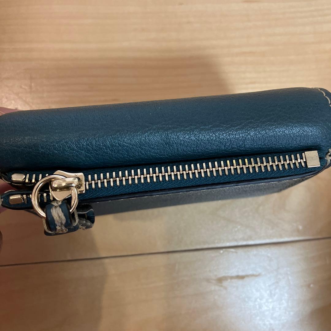 新品　クロエ　Chloe三つ折り財布　グリーン