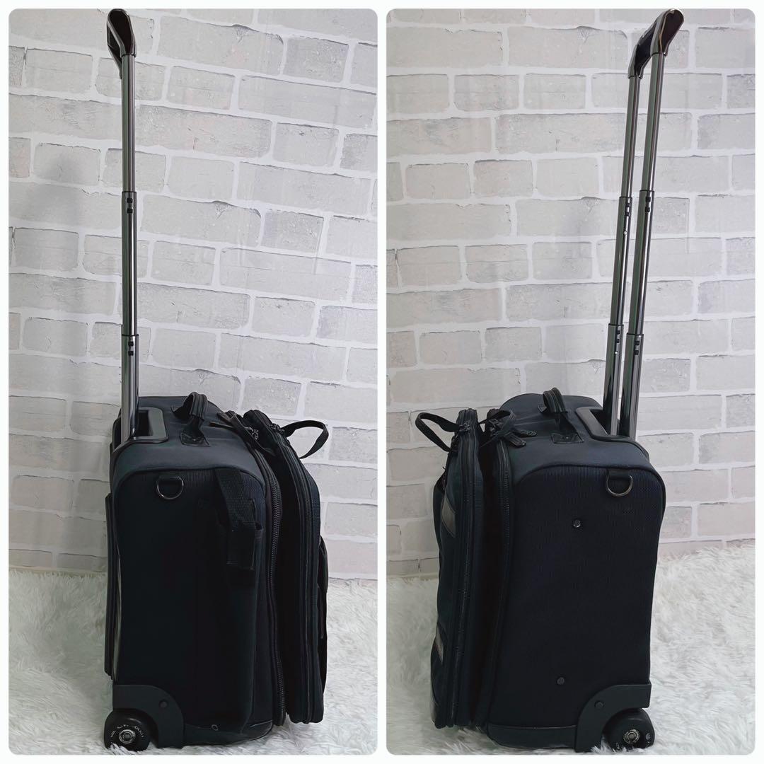 美品 マスターピース A4 3WAY 機内持込 ビジネスキャリー ブリーフケース