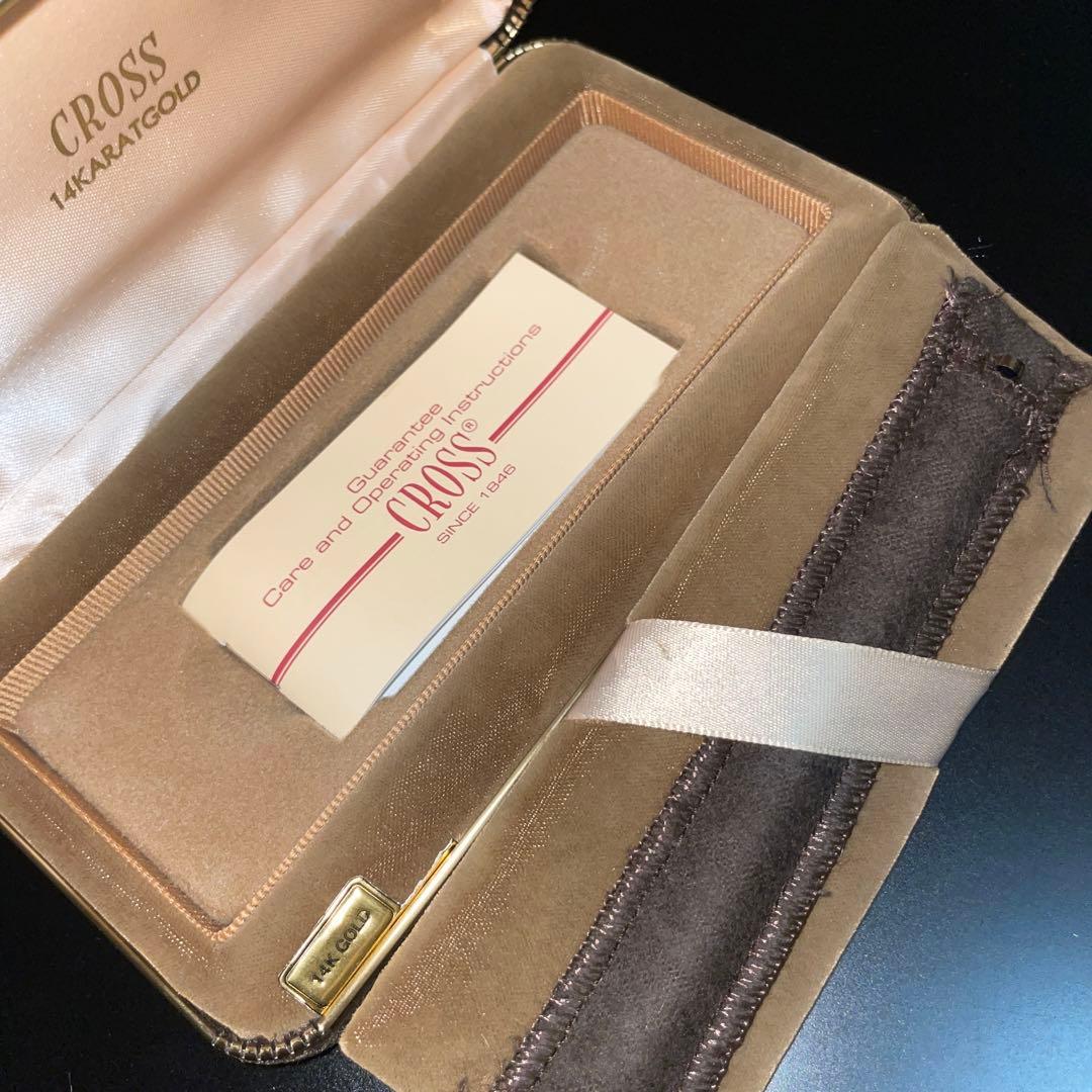 CROSS ボールペン　14金無垢