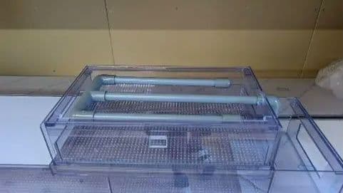 sakana　120用上部フィルター　高さ295mm オールホワイト